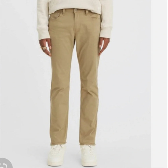 LEVIS 511 MENS SLIM FIT TAN JEANS - Picture 1 of 5